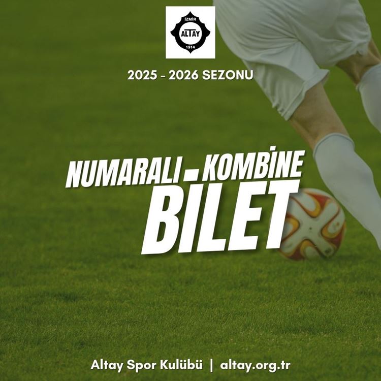 2025–2026 Sezonu Numaralı Tribün Kombinesi Satışta!